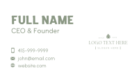 Fresh Business Card example 3