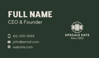 Botanical Leaf Emblem Business Card Image Preview