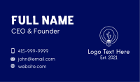 Light Bulb Technology Business Card