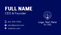 Light Bulb Technology Business Card