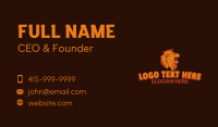 Lion Game Streaming Business Card Design