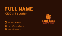 Lion Game Streaming Business Card Image Preview