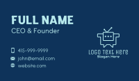 Chat Bubble Business Card example 1