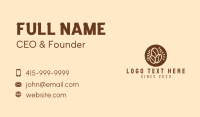 Coffee Bean Group Business Card