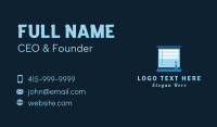 Blinds Business Card example 3