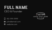 Gray Car Transportation Business Card Design