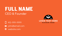 Generic Eagle Star Business Card