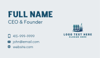 Grass Fence Lawn Care Business Card