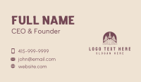 Bartender Business Card example 3