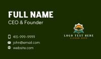 Chainsaw Timber Cutter Business Card