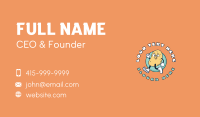 Funny Potato Cartoon Business Card