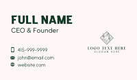 Hand Florist Spa Business Card