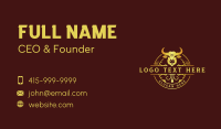 Bull Ranch Rodeo Business Card Design