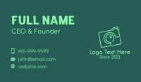 Content Creator Business Card example 1
