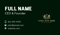 Royal Lion crest Business Card