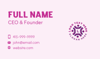 People Support Society  Business Card Design