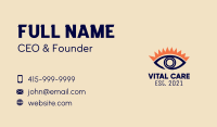 Eye Care Business Card example 4