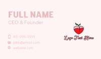 Sexy Apple Boobs Business Card