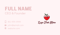 Sexy Apple Boobs Business Card Design