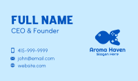 Blue Fish Gamepad Business Card