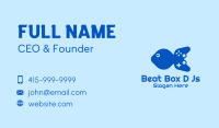 Blue Fish Gamepad Business Card