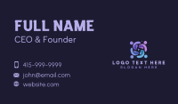 Community Team Support Business Card Design