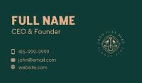 Organic Business Card example 2