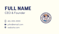 Factory Worker Business Card example 2