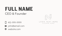 Judicial Business Card example 1