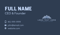 Home Roofing Construction Business Card