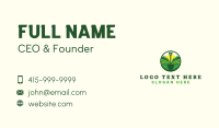 Field Shovel Landscaping Business Card Design