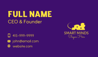 Cheddar Rat Character Business Card Design