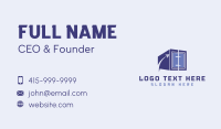 Violet Freight Container Business Card