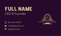 Royalty Monarch Crown Business Card