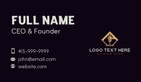 Laser Fabrication Engraving Business Card