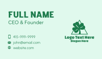 Clover Business Card example 2