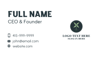 Natural Leaf Windmill  Business Card