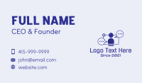 Chat Support Agent  Business Card