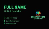 Gaming Console Shop Business Card Design
