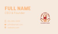 Sports Cricket Wicket Business Card