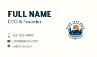 Trekking Valley Travel Adventure Business Card