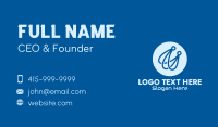 Blue Circuit Tech Company Business Card