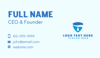 Sanitizer Business Card example 1