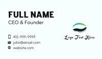 Eyelash Perm & Threading Business Card Design