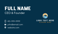 Ocean Cruise Travel Business Card