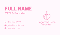 Online Relationship Business Card example 4
