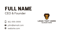 Smiling Gorilla Cartoon Business Card