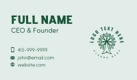 Human Tree Community Business Card Design