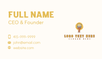 Paintbrush Tools Renovation Business Card