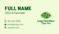 Natural Herb Plant  Business Card